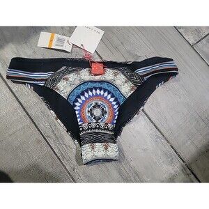 Red Carter Multi Color Women's Bikini Top  Size Small Nwt